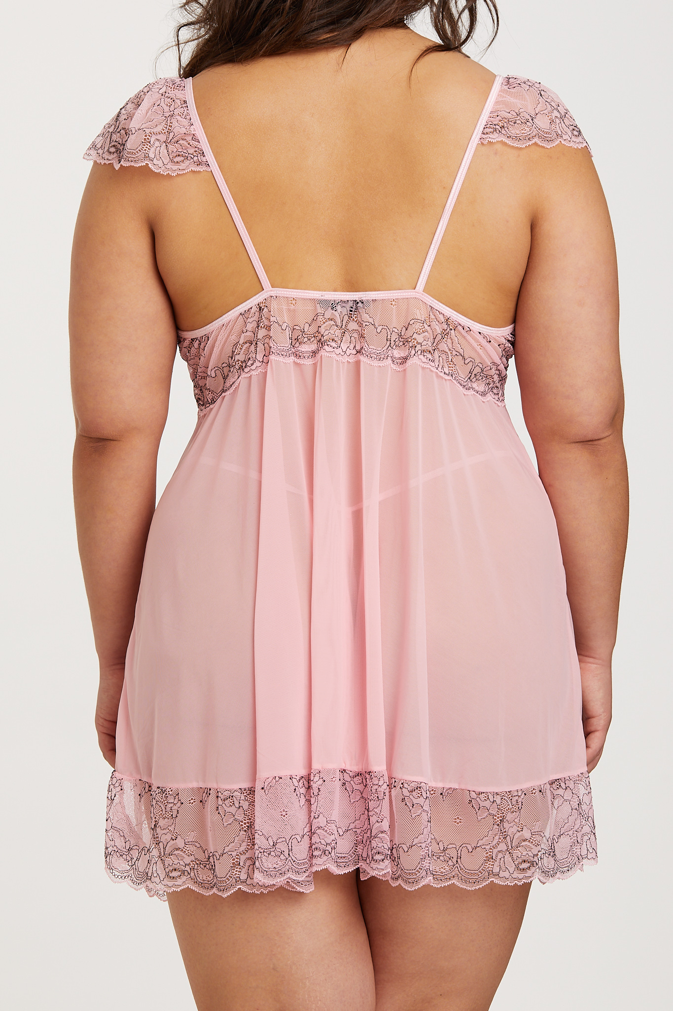 Ladyluxe Charlotte Sheer Babydoll